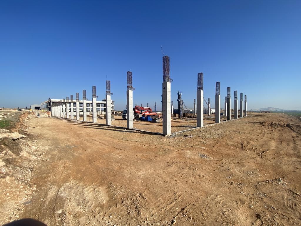 Adana Organize Sanayi Bölgesi YZD Elektrik Fabrika ve İdari Bina İnşaatımız - 14