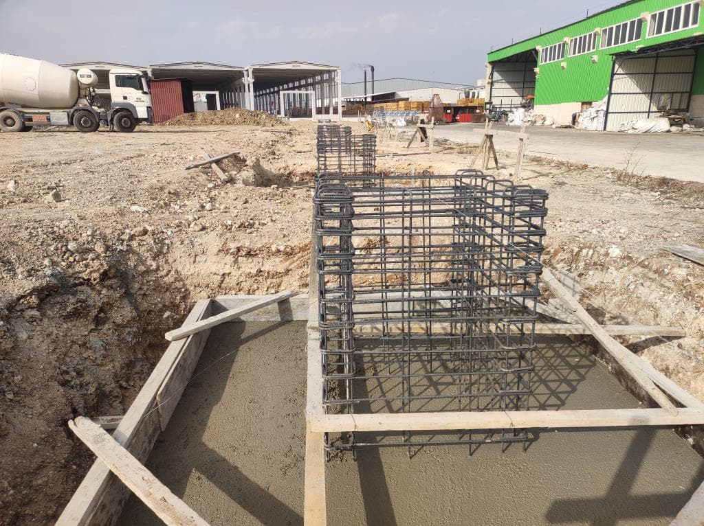 Adana Hacı Sabancı Organize Sanayi Bölgesi Ekol Boru Prefabrik Fabrika Anahtar Teslim Projemiz - 13