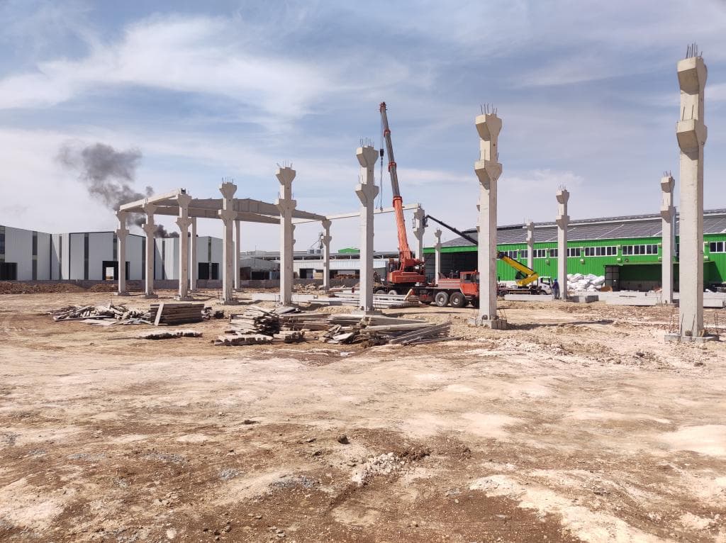 Adana Hacı Sabancı Organize Sanayi Bölgesi Ekol Boru Prefabrik Fabrika Anahtar Teslim Projemiz - 47