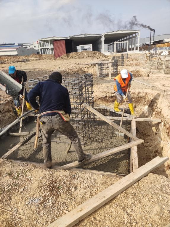 Adana Hacı Sabancı Organize Sanayi Bölgesi Ekol Boru Prefabrik Fabrika Anahtar Teslim Projemiz - 12