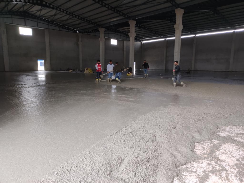 Adana Hacı Sabancı Organize Kılınç İnşaat Fabrika Saha Betonu Uygulama Hizmetimiz - 2