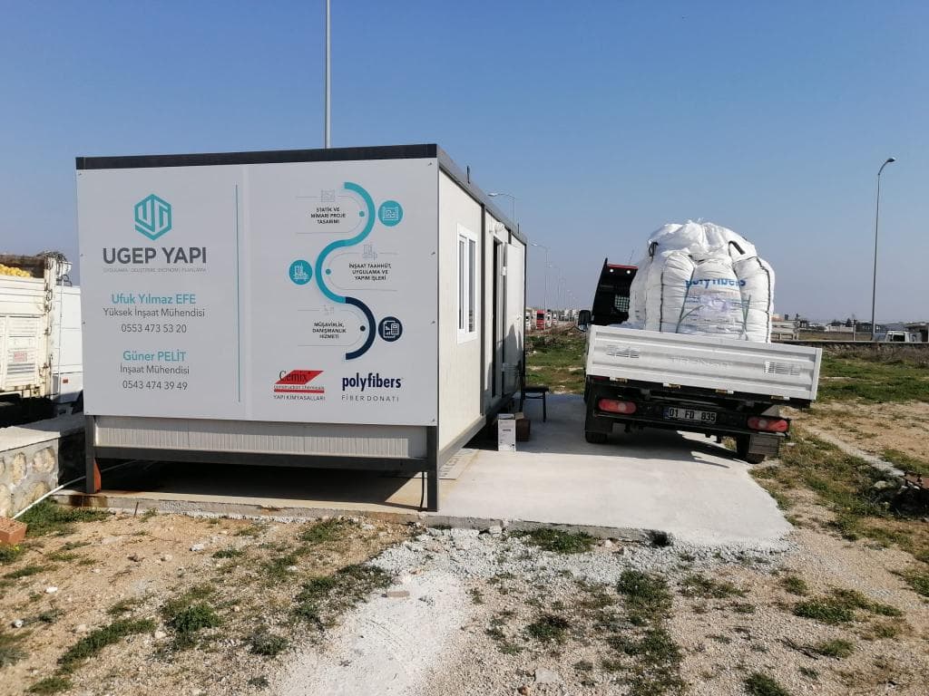 Adana Hacı Sabancı Organize Simgetek Fabrikası Fiber Donatı Ürün Desteği - 3