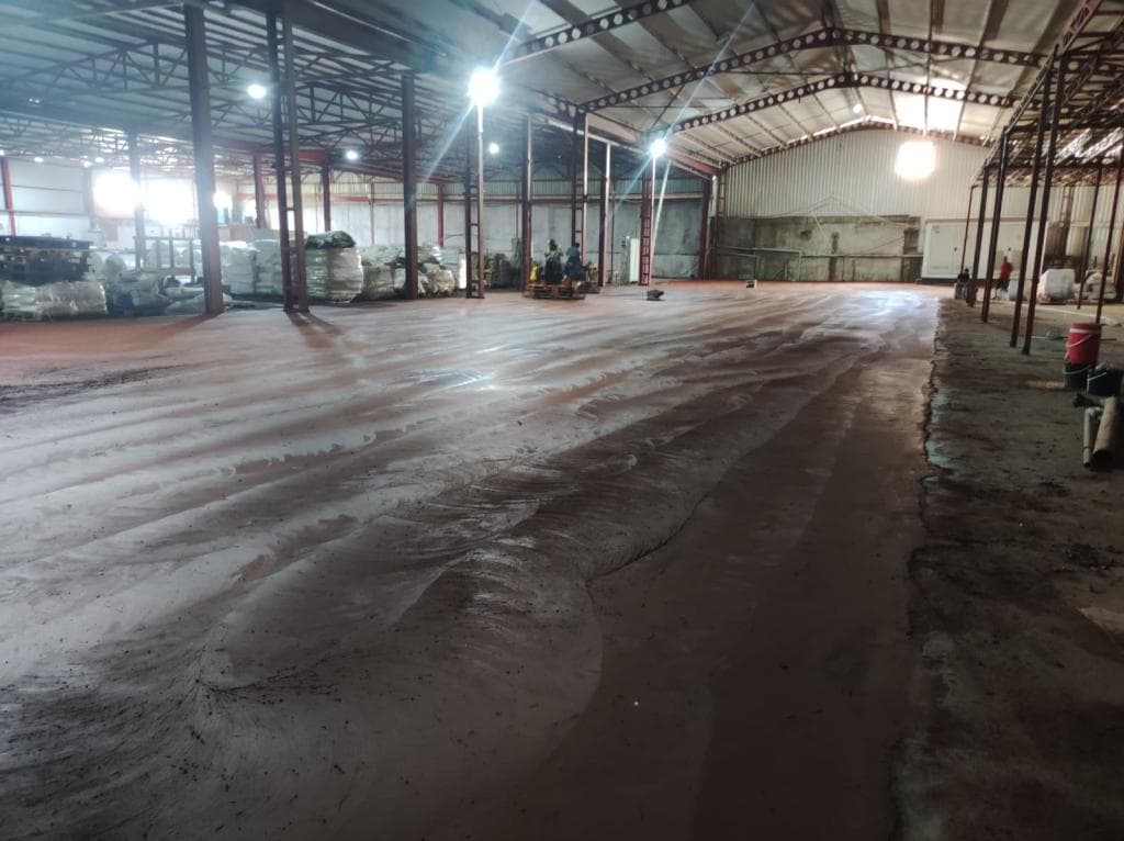 Adana Mobak Un Fabrikası Fiber Donatılı Saha Beton Uygulamamız - 12