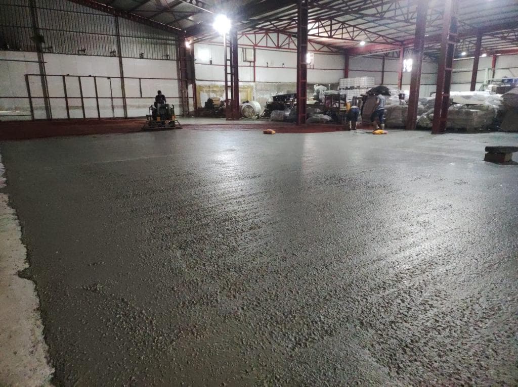 Adana Mobak Un Fabrikası Fiber Donatılı Saha Beton Uygulamamız - 4
