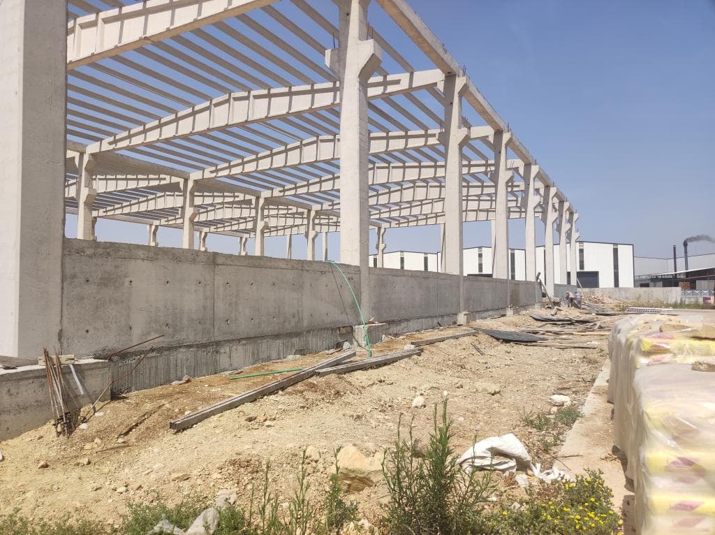 Adana Hacı Sabancı Organize Sanayi Bölgesi Ekol Boru Prefabrik Fabrika Anahtar Teslim Projemiz - 16