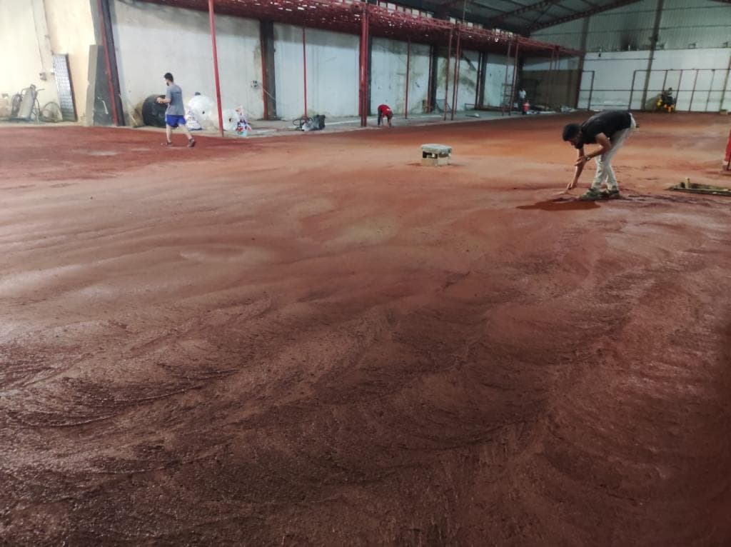 Adana Mobak Un Fabrikası Fiber Donatılı Saha Beton Uygulamamız - 1